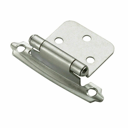 Self Closing Overlay Flush Satin Nickel Cabinet Hinges