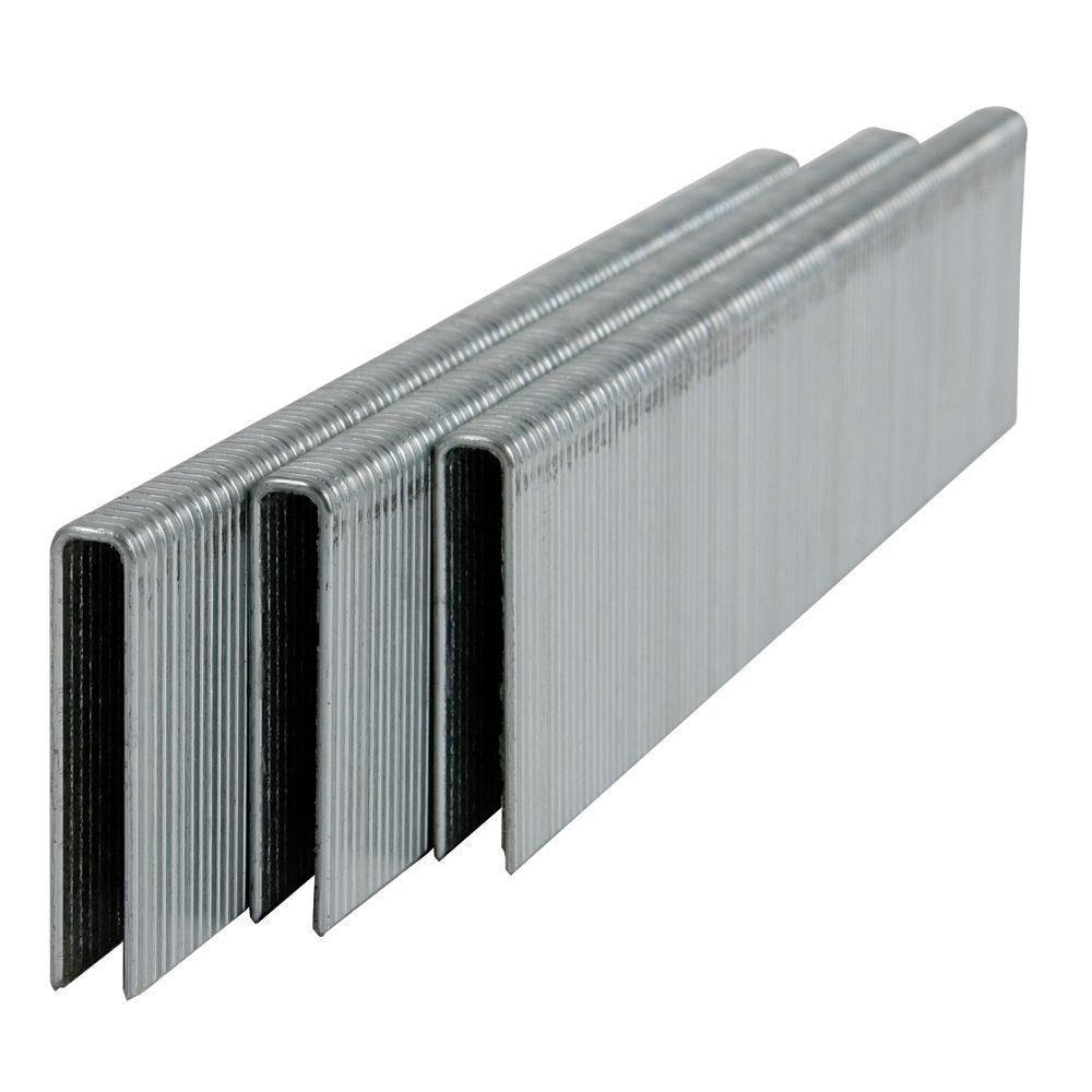 5000 Pcs L Staples Galvanized Steel 18 gauge 1/4" crown