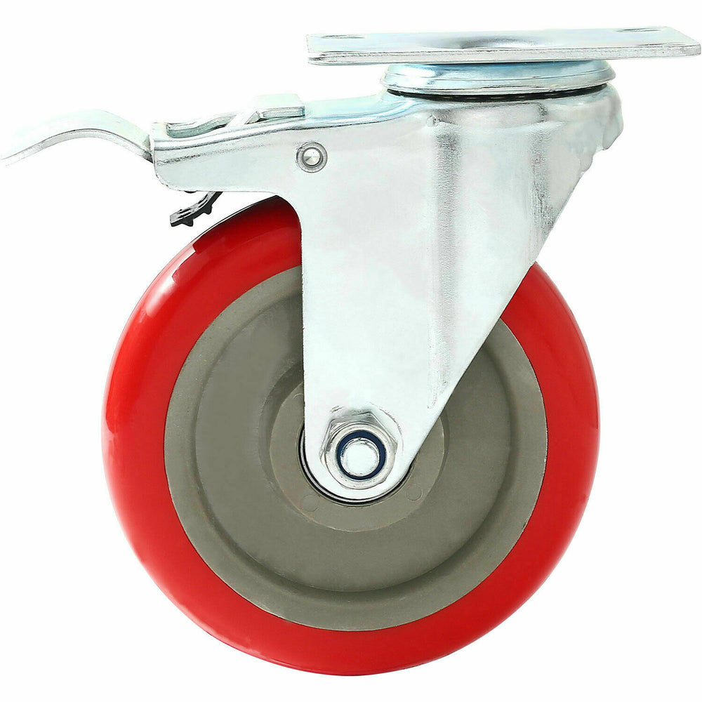 4" Caster Wheels W/Total Lock Brake