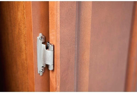 Self Closing Overlay Flush Satin Nickel Cabinet Hinges