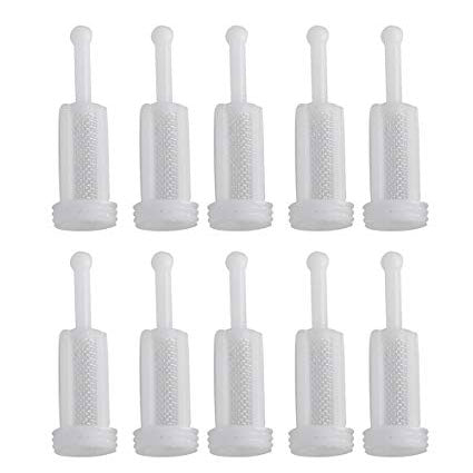 10Pcs Gravity Feed Spray Gun Pot Paint Filters Mesh 36mm x 11mm Tool