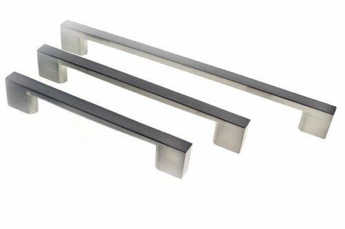 Kitchen Cabinet Door Drawer Pull Bar Handles Brushed Nickel