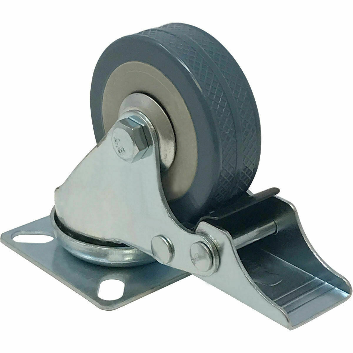 1.5-Inch Brake Rotating Casters | Heavy Duty Swivel Wheels With Locking Brake For Furniture & Equipment