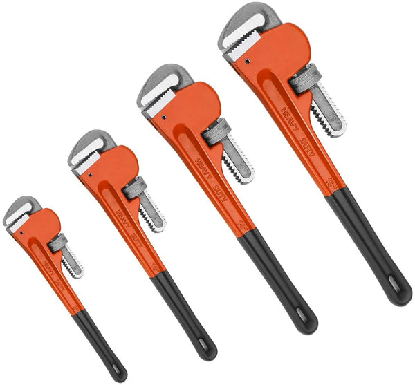 Vomex Heavy Duty Pipe Wrench 3pcs Set - 8,12,18-inch